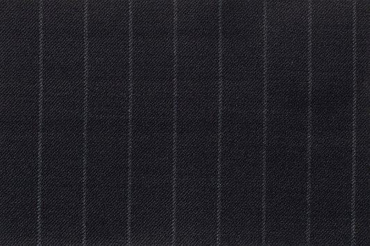 Dormeuil Fabric Navy Stripe 100% Wool (Ref-301629)