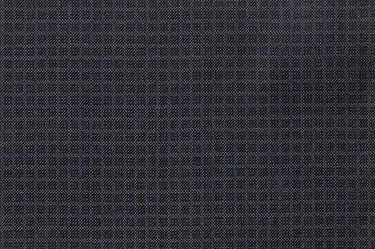Dormeuil Fabric Blue Semi Plain 100% Wool (Ref-301631)