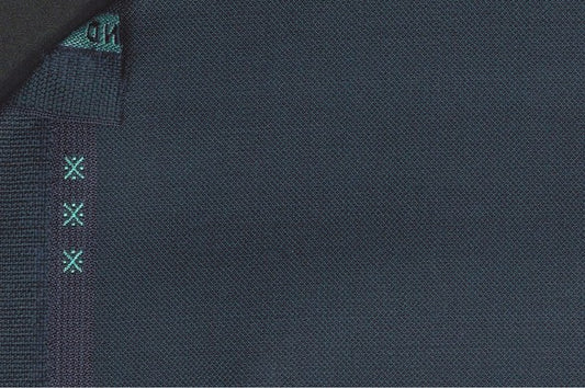 Dormeuil Fabric Green Semi Plain 100% Wool (Ref-301640)