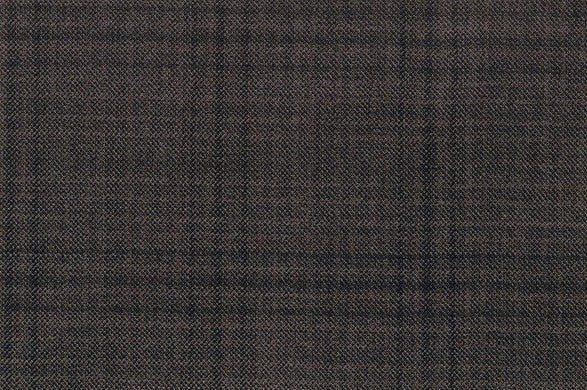 Dormeuil Fabric Grey Check 100% Wool (Ref-301677)