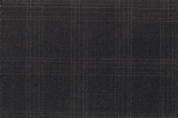 Dormeuil Fabric Grey Check 100% Wool (Ref-301686)