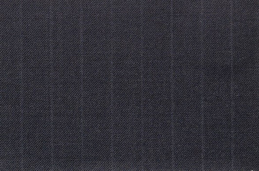 Dormeuil Fabric Blue Stripe 100% Wool (Ref-301693)