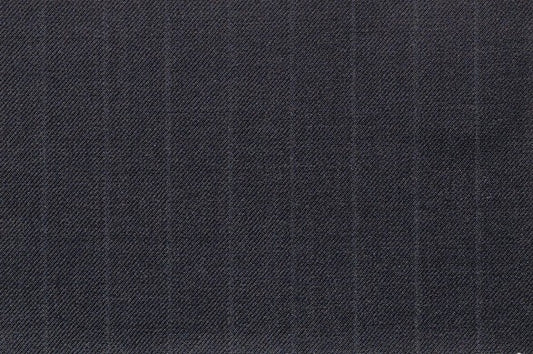 Dormeuil Fabric Blue Stripe 100% Wool (Ref-301693)