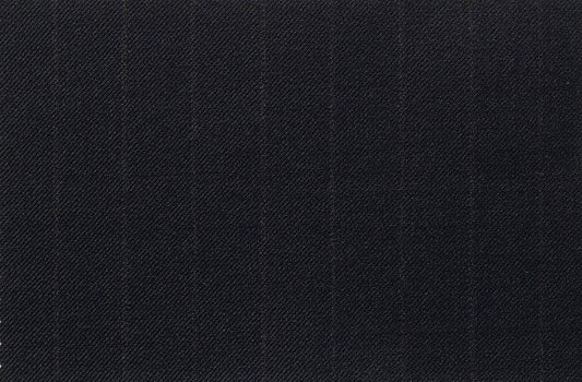 Dormeuil Fabric Navy Stripe 100% Wool (Ref-301694)