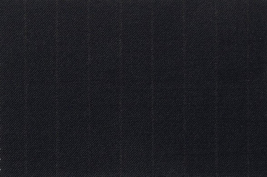 Dormeuil Fabric Navy Stripe 100% Wool (Ref-301694)