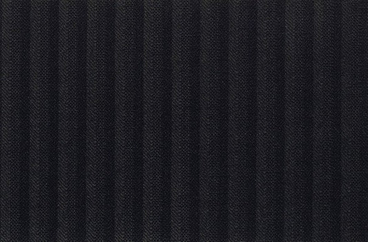 Dormeuil Fabric Black Semi Plain 100% Wool (Ref-301695)