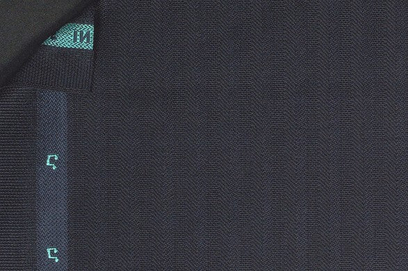 Dormeuil Fabric Navy Stripe 100% Wool (Ref-301696)