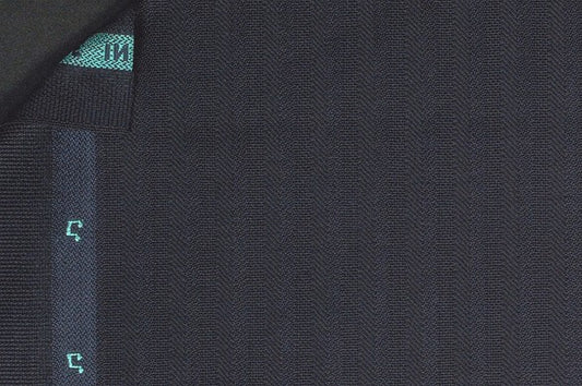Dormeuil Fabric Navy Stripe 100% Wool (Ref-301696)