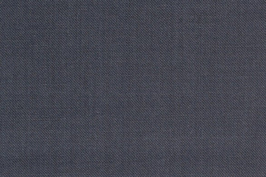 Dormeuil Fabric Blue Semi Plain 100% Wool (Ref-301700)