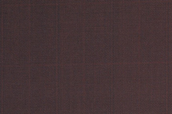 Dormeuil Fabric Burgundy Check 100% Wool (Ref-301708)