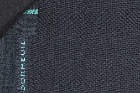 Dormeuil Fabric Green Check 100% Wool (Ref-301709)