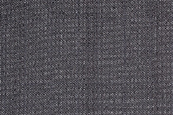 Dormeuil Fabric Grey Check 100% Wool (Ref-301714)