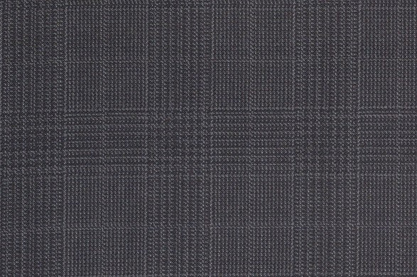 Dormeuil Fabric Grey Check 100% Wool (Ref-301715)