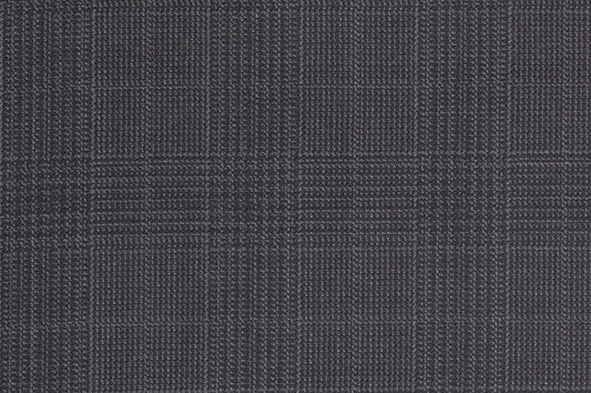 Dormeuil Fabric Grey Check 100% Wool (Ref-301715)