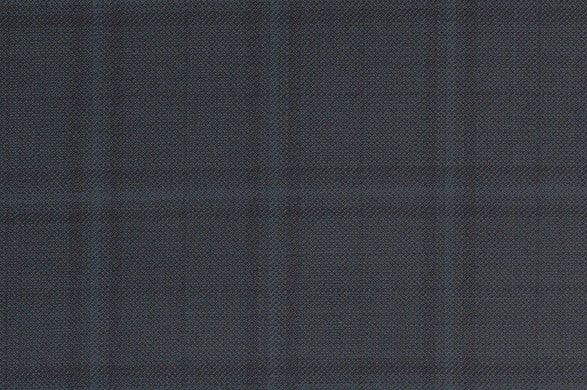 Dormeuil Fabric Green Check 100% Wool (Ref-301718)