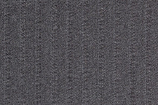 Dormeuil Fabric Grey Stripe 100% Wool (Ref-301726)