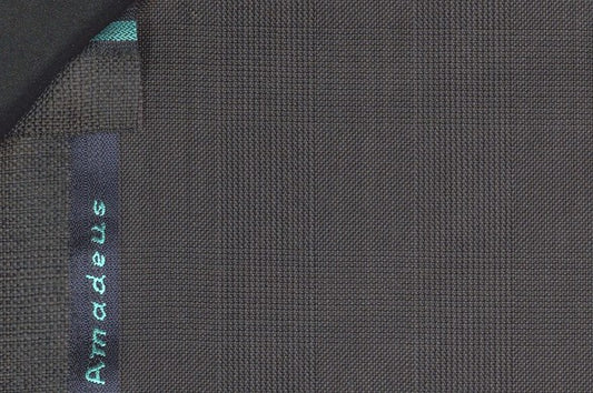 Dormeuil Fabric Green Check 100% Wool (Ref-301728)