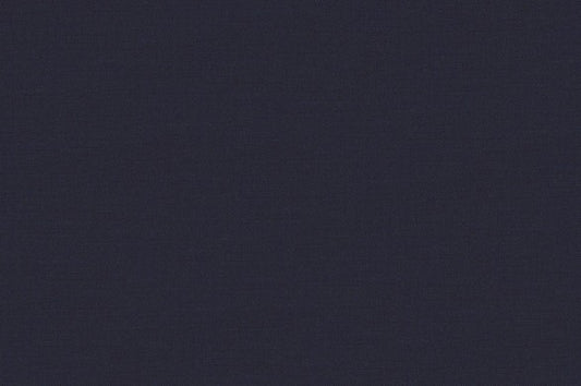 Dormeuil Fabric Navy Plain 100% Wool (Ref-303255)