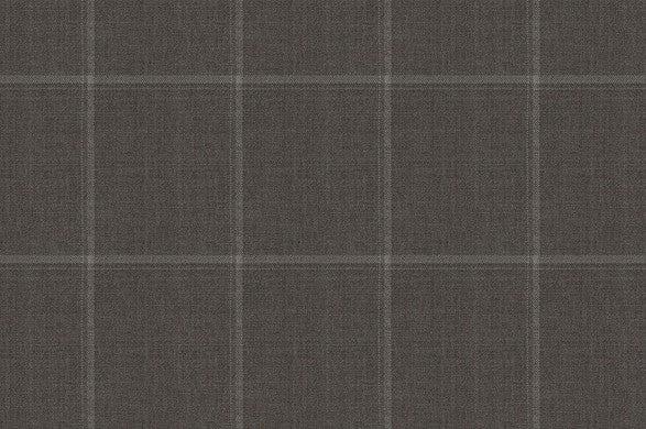 Dormeuil Fabric Grey Check 100% Wool (Ref-303368)