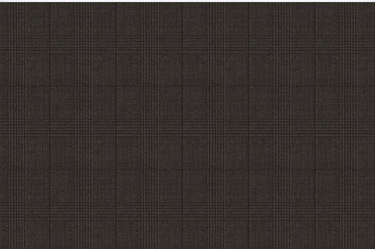 Dormeuil Fabric Grey Check 100% Wool (Ref-303420)