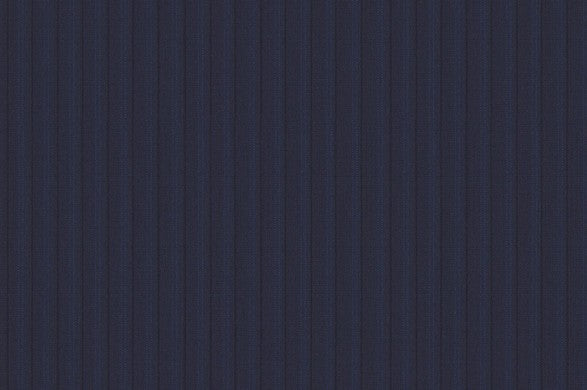 Dormeuil Fabric Navy Stripe 100% Wool (Ref-303424)