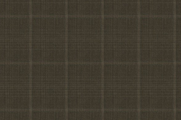 Dormeuil Fabric Green Check 100% Wool (Ref-303429)