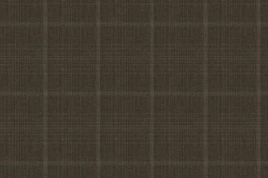 Dormeuil Fabric Green Check 100% Wool (Ref-303429)