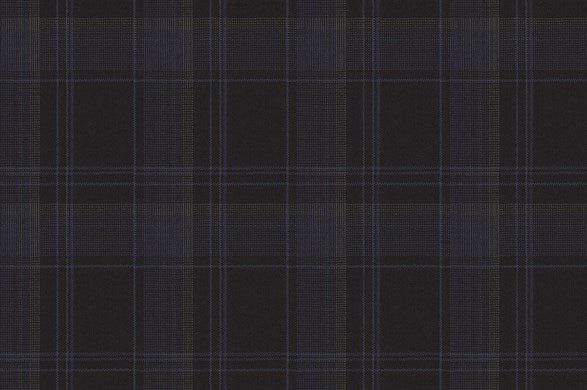 Dormeuil Fabric Navy Check 100% Wool (Ref-303440)