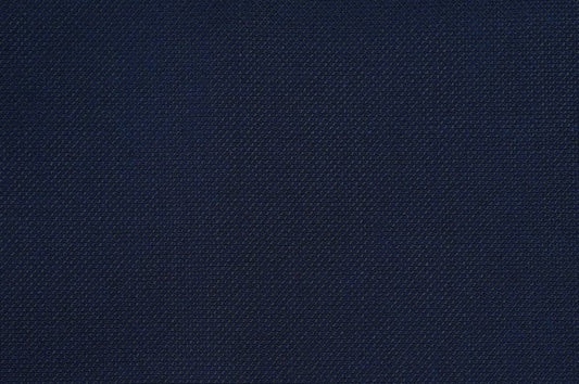 Dormeuil Fabric Navy Plain 100% Wool (Ref-313035)