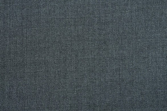 Dormeuil Fabric Grey Plain 100% Wool (Ref-313046)