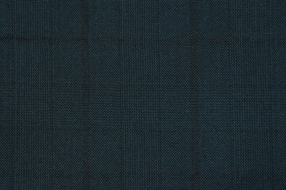 Dormeuil Fabric Green Check 100% Wool (Ref-313080)