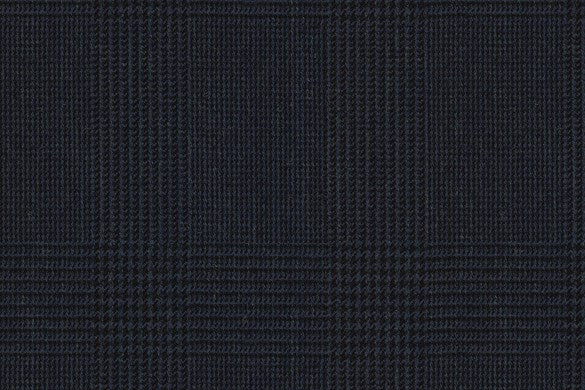 Dormeuil Fabric Navy Check 100% Wool (Ref-313085)