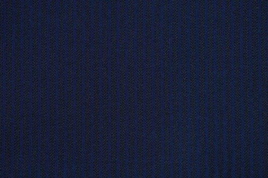 Dormeuil Fabric Navy Stripe 100% Wool (Ref-313093)