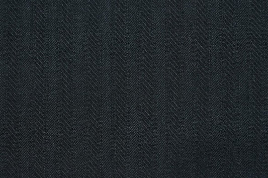 Dormeuil Fabric Grey Herringbone 100% Wool (Ref-313107)