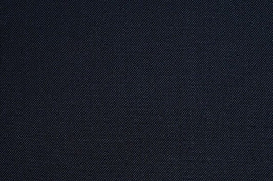 Dormeuil Fabric Navy Semi Plain 100% Wool (Ref-313127)