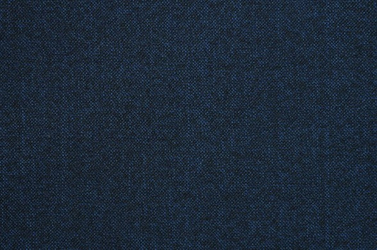 Dormeuil Fabric Blue Semi Plain 100% Wool (Ref-315039)