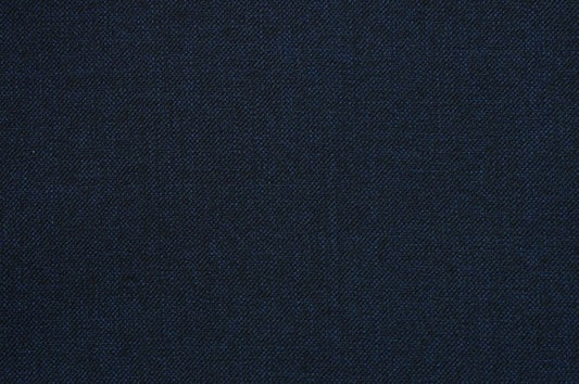 Dormeuil Fabric Navy Semi Plain 100% Wool (Ref-315040)