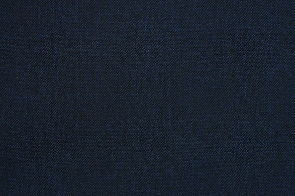 Dormeuil Fabric Navy Semi Plain 100% Wool (Ref-315040)