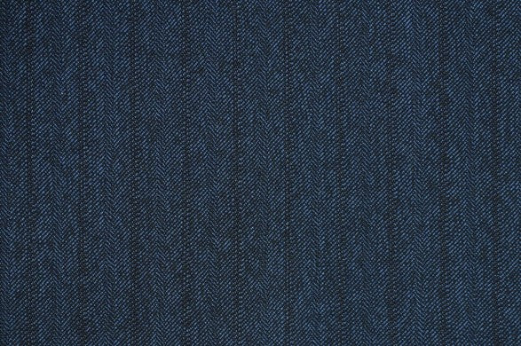 Dormeuil Fabric Navy Stripe 100% Wool (Ref-315055)