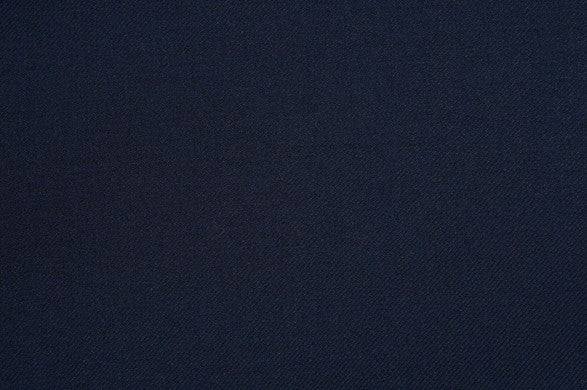 Dormeuil Fabric Navy Plain 100% Wool (Ref-315070)
