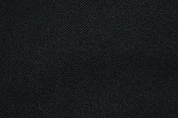 Dormeuil Fabric Black Plain 100% Wool (Ref-315071)