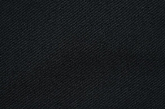 Dormeuil Fabric Black Plain 100% Wool (Ref-315071)
