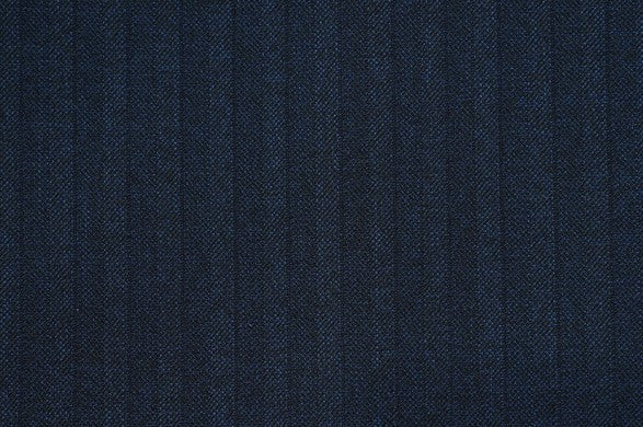 Dormeuil Fabric Navy Herringbone 100% Wool (Ref-315090)