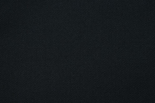 Dormeuil Fabric Black Plain 100% Wool (Ref-321029)