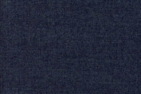 Dormeuil Fabric Navy Semi Plain 75% Wool 20% Silk 5% Vicuna (Ref-404007)