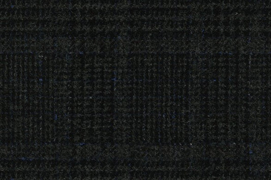 Dormeuil Fabric Grey Check 100% Wool (Ref-414009)