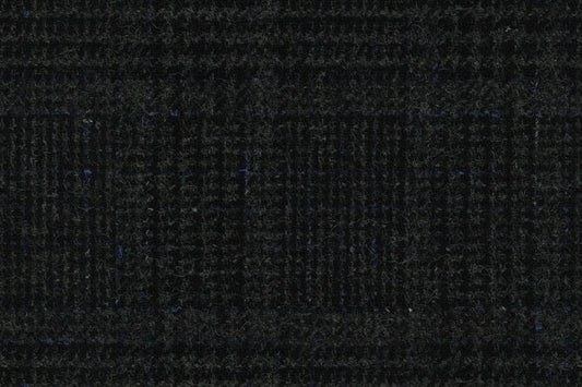 Dormeuil Fabric Grey Check 100% Wool (Ref-414009)