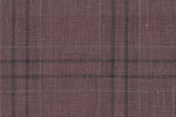 Dormeuil Fabric Red Check 45% Wool 45% Linen 10% Silk (Ref-417005)