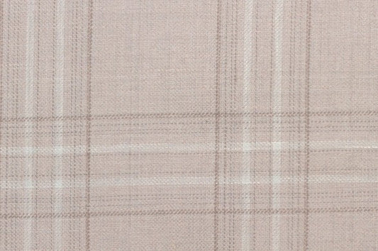 Dormeuil Fabric Beige Check 45% Wool 45% Linen 10% Silk (Ref-417010)
