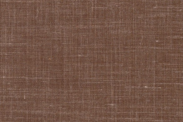 Dormeuil Fabric Brown Plain 50% Wool 30% Silk 20% Linen (Ref-417124)